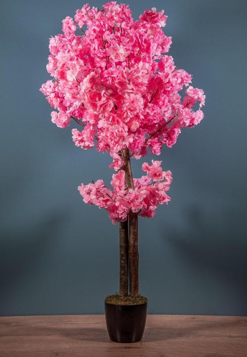 120 Cm Lüks Pembe Bahardalı Ağacı