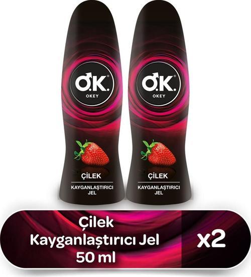 Çilek Kayganlaştırıcı Jel 50 Ml 2'Li