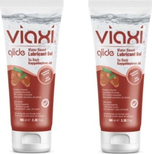 Glide Kayganlaştırıcı Jel Çilekli 100Ml*2 Adet