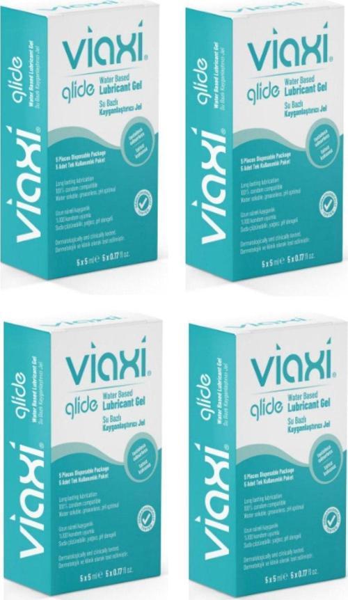 Su Bazlı  Renksiz Ve Kokusuz Kayganlaştırıcı Jel 5X5 Ml X4 Adet