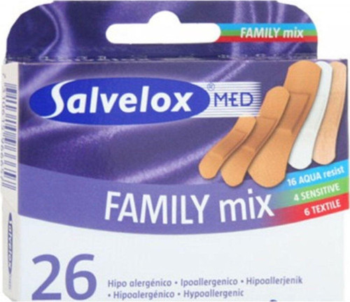 Med Family Mix - Aile Için Karışık Yara Bandı 26 Adet