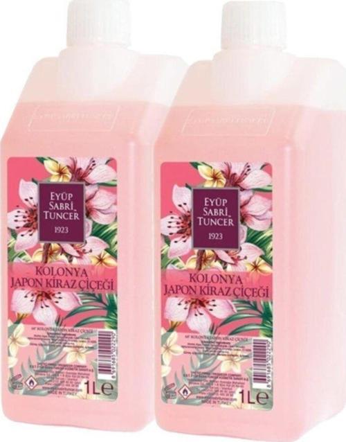 1Lt Kiraz Çiçeği Kolonya X2 Adet