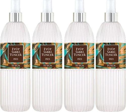 Tütün Kolonyası Silindir Pet Şişe Sprey 150 Ml X 4 Adet