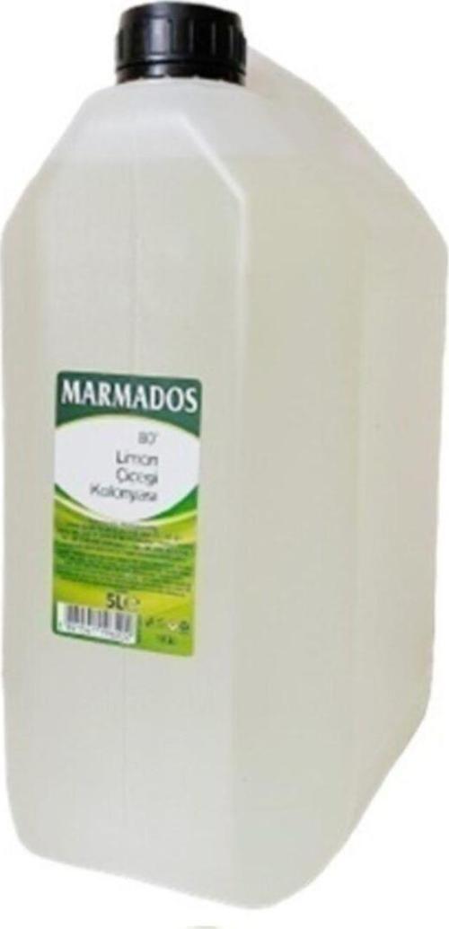 Kolonya Marmados 80 Derece 5 Litre Limon Kolonyası Sağlıklı Kalmak Elinizde