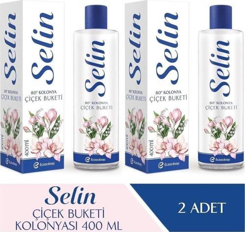 Parfümlü Kolonya Çiçek Buketi 400 Ml 2'Li Set