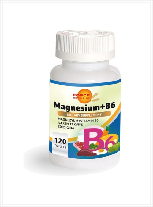 Nutrition Magnezyum B6 120 Tablet