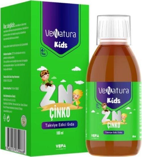 Kids Zn Çinko Şurup 100 Ml