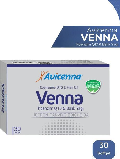 Venna Koenzim Q10 & Balık Yağı 30 Softjel