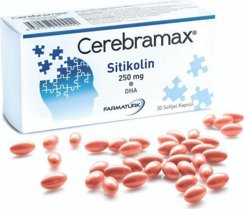 Cerebramax 30 Kapsül - Sitikolin Içerikli