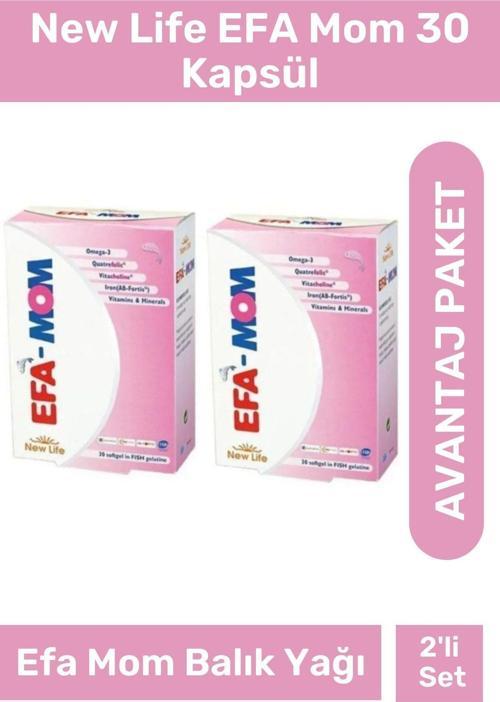 Efa Mom 30 Kapsül 2'Li Paket