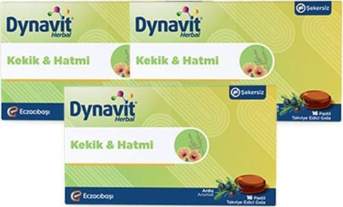 Herbal Kekik Ve Hatmi 16 Pastil 3 Adet