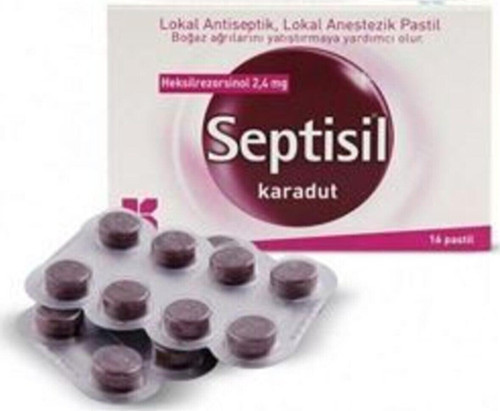 Septisil Karadut 16 Pastil
