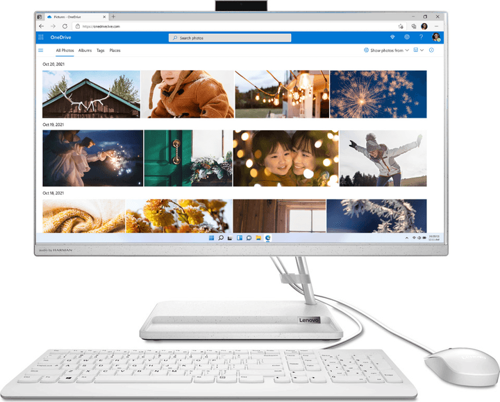 IdeaCentre AIO 3 24IAP7 F0GH010RTR i3-1215U 8 GB 256 GB SSD UHD Graphics 23.8" All in One PC