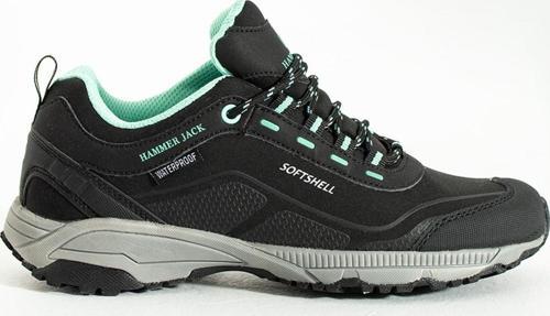 Berto Su Geçirmez Siyah-Turkuaz Outdoor Unisex Ayakkabı