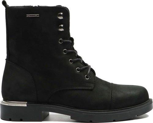 Hakiki Deri  Siyah Torje Outdoor Kadın Bot