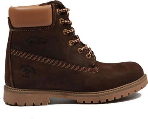 Hakiki Deri Kahve Crayz Kadın Bot