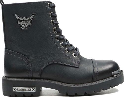 Hakiki Deri Lacivert Yıkama Nubuk Kadın Bot