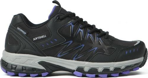 Oro Su Geçirmez Siyah-Mor Outdoor Kadın Ayakkabı