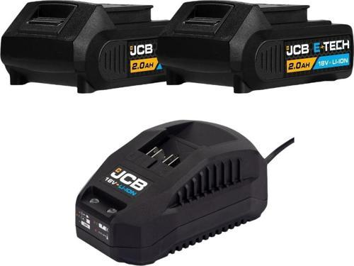 18 V 2.0 Ah Lithium-Ion Batarya ve Şarj Cihazı Seti