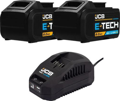 18 V 8.0 Ah Lithium-Ion Batarya ve Şarj Cihazı Seti