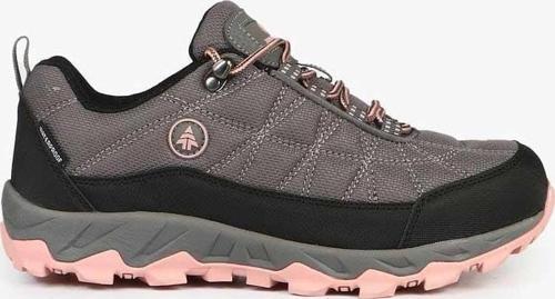 Su Geçirmez Captiva Gri Pembe Kadın Outdoor Ayakkabı