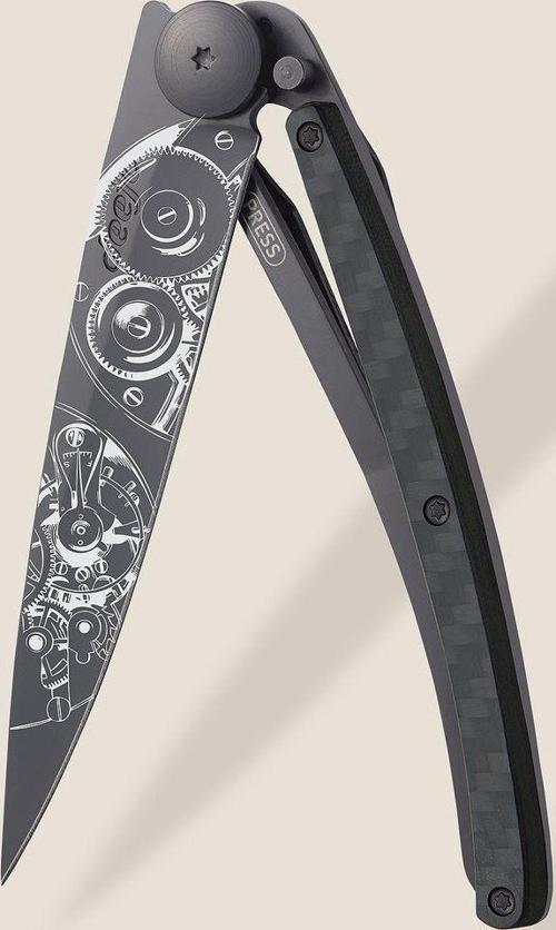 37g, Carbon Fiber / Watch Movement Çakı