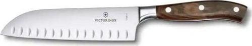 VT 7.7320.17G Dövme Çelik Santoku Bıçağı Gülağacı 17Cm Kutu