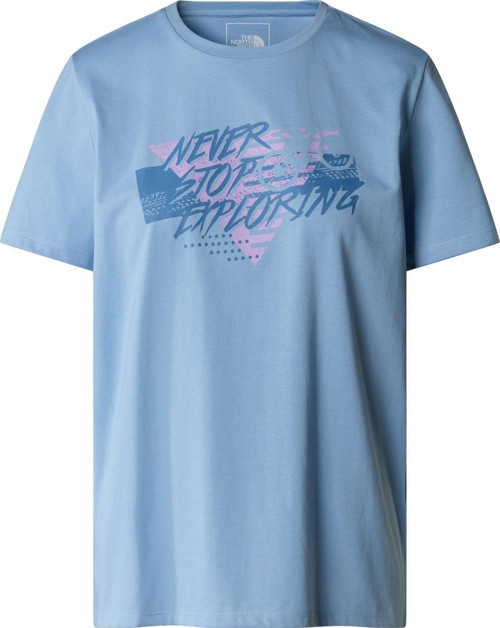 W FOUNDATION TRACES GRAPHIC TEE Kadın T-Shirt NF0A882UQEO1