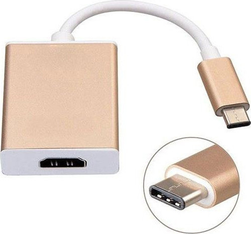 Hy-Usbc10 1080P Metal Type-C To Hmdı Adaptör