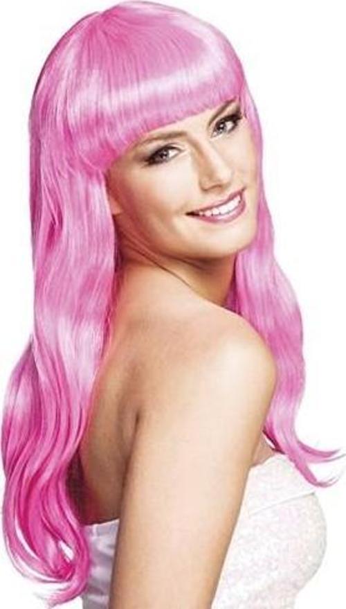 Soft Pembe Uzun Parti Peruğu