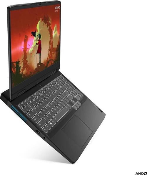 IdeaPad Gaming 3 Dizüstü Bilgisayar, AMD Ryzen 5 7535HS, 15.6" 8 GB RAM, 512 GB SSD, GeForce RTX 4050, FreeDOS, 8