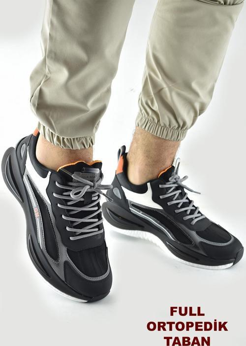 23K582 Tam Ortopedik Günlük Erkek Spor Ayakkabı Geniş Taban ULTRA Comfort