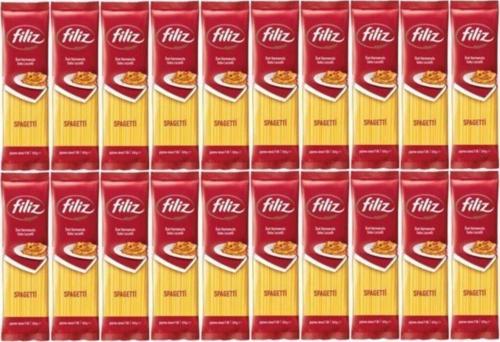 Spagetti / Çubuk Makarna 500 Gr X 20 Adet (1 Koli)