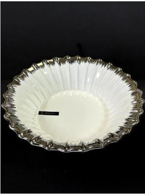 Royking Line Silver Yuvarlak Salata Kase 26 CM GBS 014