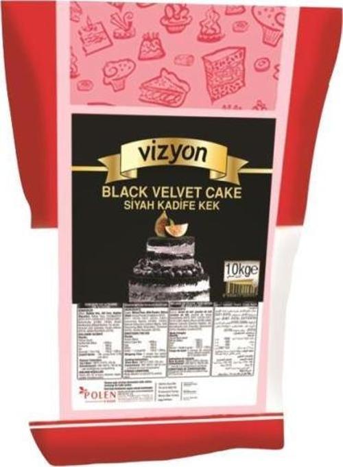 KEK MİKSİ BLACK (siyah) VELVET  (10 KG.)