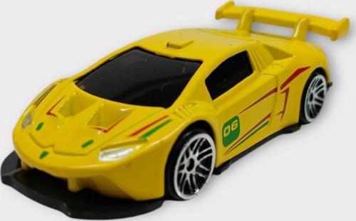 Metal Mini Arabalar  8 cm - Sarı - 1