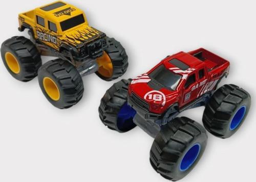 Mini Off-Road Araçlar 2'li - Sarı Kırmızı 