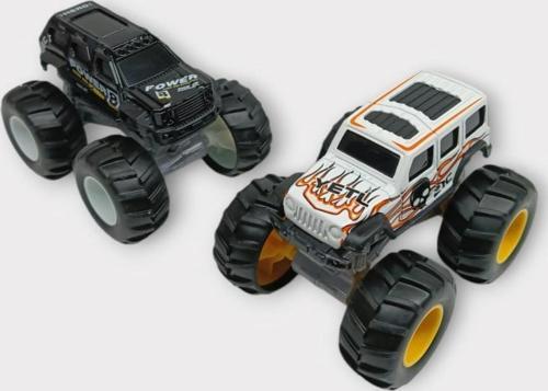 Mini Off-Road Araçlar 2'li - Siyah Beyaz