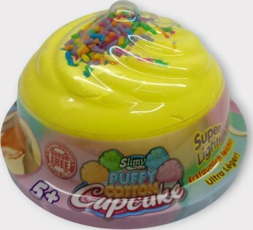Slimy Puffy Cotton 22 Gr - Sarı Slime