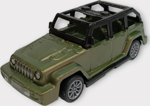 Çek Bırak Arabalar 10 Cm - Yeşil Jeep