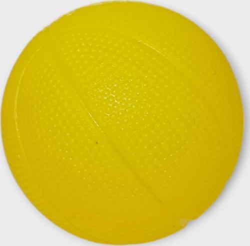 Köpek Oyuncağı - Plastik Düdüklü Top - Sarı