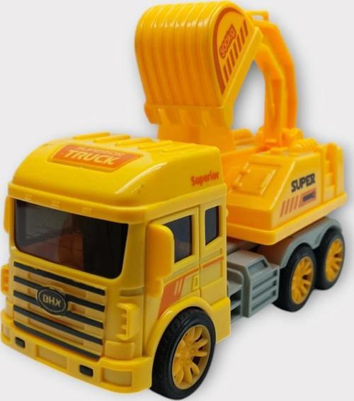 Sürtmeli Oyuncak İş Makineları - Excavator