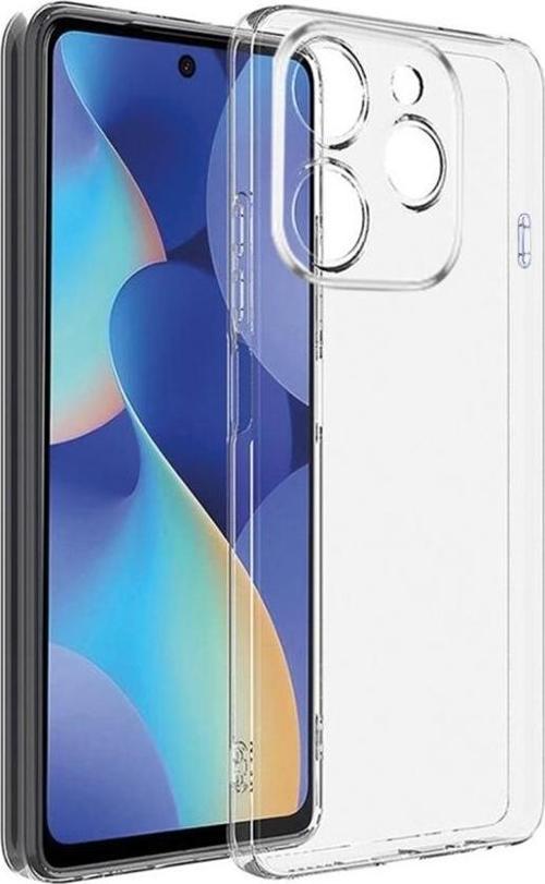 General Mobile GM Era 30 Kılıf Kamera Korumalı Silikon Şeffaf Arka Kapak