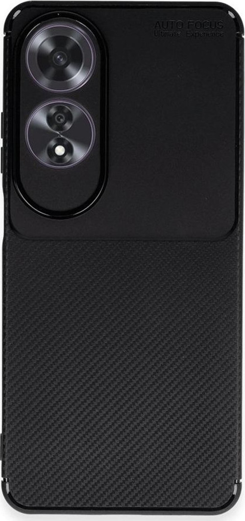 Oppo A60 Kılıf Focus Carbon Desen Silikon Kapak
