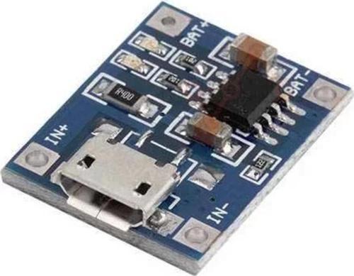 Tp4056 Micro Usb Lityum Lipo Batarya Şarj Modülü Devresi