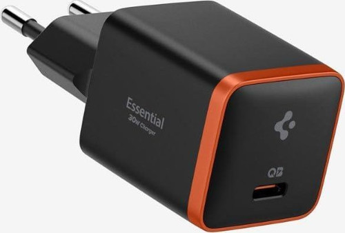 Spigen EE301 30 W Type-C Siyah Hızlı Şarj Adaptörü 2
