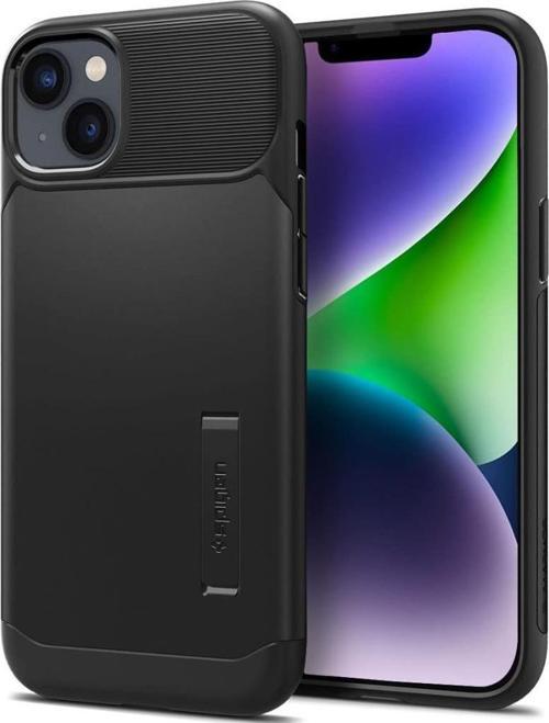 iPhone 14 Plus ile Uyumlu Kılıf Slim Armor Black
