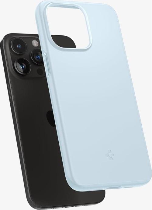 iPhone 15 Pro ile Uyumlu Kılıf Thin Fit Mute Blue