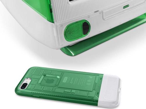 iPhone 8 Plus ile Uyumlu Kılıf Classic C1 Aluminum Sage (iPhone 10.Yıla Özel Tasarım Kılıfı)