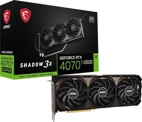 RTX 4070 Ti SUPER 16G SHADOW 3X OC 256Bit GDDR6X Ekran Kartı